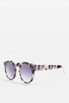 Topshop Handmade Premium Acetate Round Frame Sunglasses
