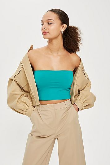 Topshop Simple Boobtube Top