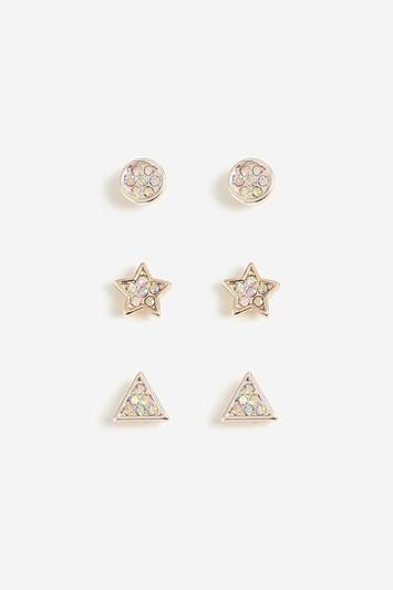 Topshop Mixed Shape Stud Earring Pack