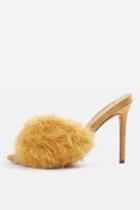 Topshop Roa Faux Fur Mule Sandals