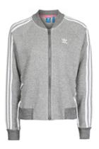 Topshop *knitted Tie Side Bomber Jacket By Adidas Originals