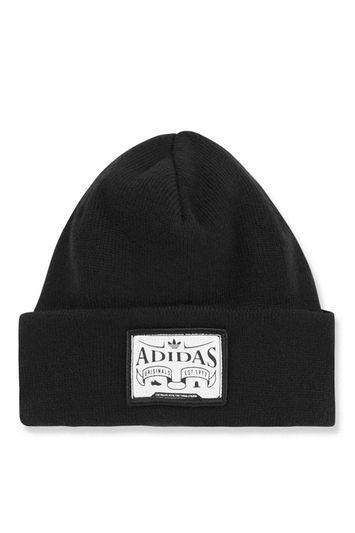 Topshop Badge Beanie Hat By Adidas Originals