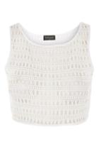 Topshop Lace Crop Top Bikini Cover Up