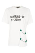 Topshop Tall Hamburg Buckle T-shirt