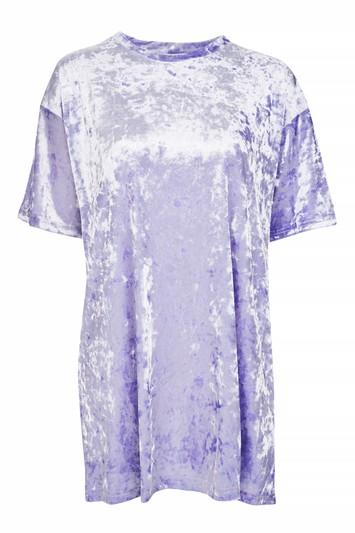 Topshop Velvet Boyfriend Tunic