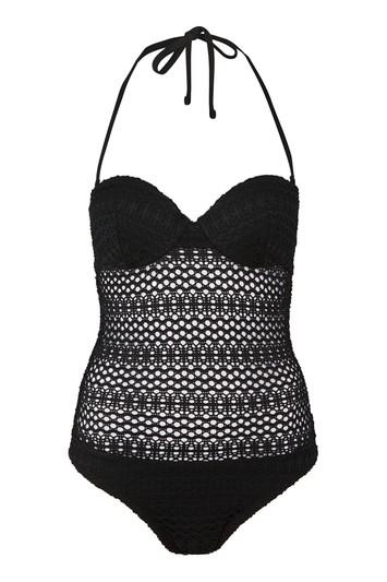 Topshop Crochet Swimsuit