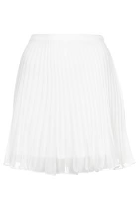 Topshop Sunray Pleat Mini Skirt
