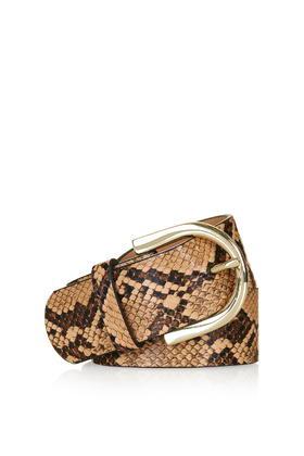 Topshop Pu Snake Belt
