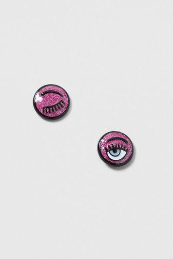Topshop Winking Stud Earrings