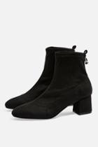 Topshop *wide Fit Blossom Ring Back Boots