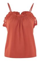 Topshop Crinkle Camisole Top