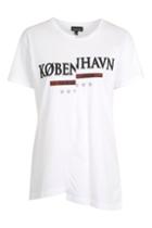Topshop Kobehnhavn Spliced Tee