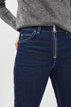 Topshop Zip Front Jeans By Boutique