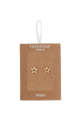 Topshop Wish Shape Stud Earring Box