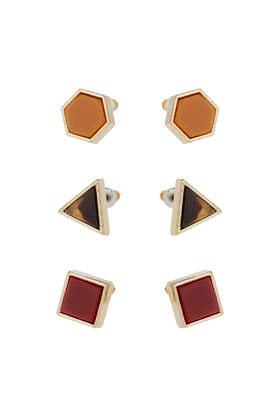 Topshop Mix Shape Coloured Earrings