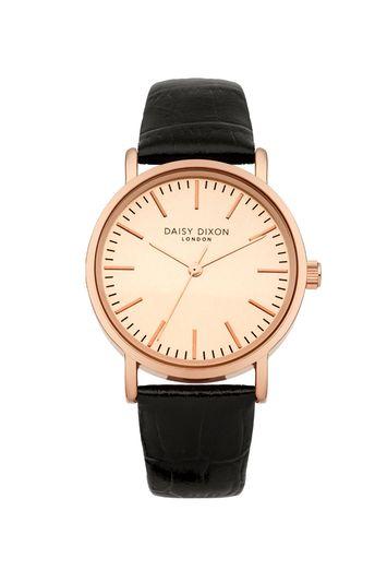 Topshop *black Giorgia Watch By Daisy Dixon