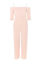 Topshop *off Shoulder Jumpsuit By Oh My Love