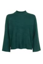 Topshop Double Faced Funnel Neck Jumper