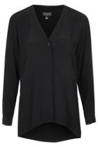 Topshop Slouchy Pocket Blouse
