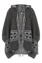 Topshop Hood Tassel Cape