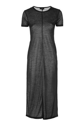 Topshop Shimmer Split Tunic