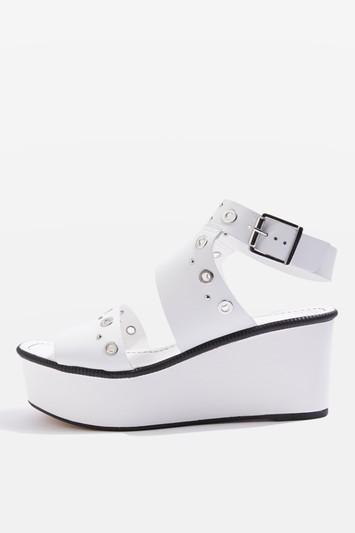 Topshop Wizz Studded Platform Sandals