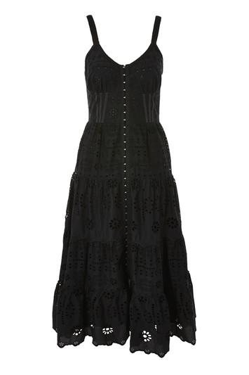 Topshop Broderie Midi Sundress