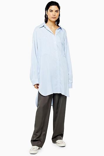 Topshop *oversized Shirt By Boutique