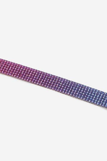 Topshop *ombre Rhinestone Choker