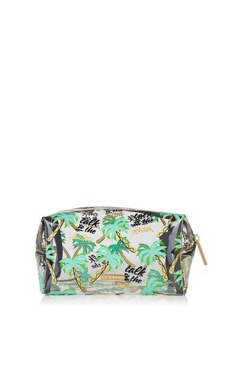 Topshop *talk To The Palm Make Up Bag By Skinnydip
