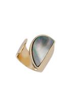 Topshop Mother Of Pearl Open Ring