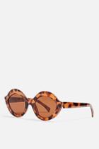 Topshop Oversized Pout Frame Sunglasses