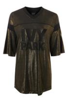 Topshop Lam Logo T-shirt By Ivy Park