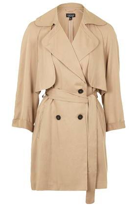 Topshop '70s Belted Duster Coat