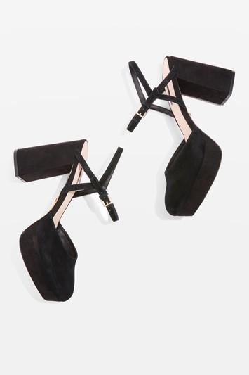 Topshop Poppy Closed Toe Platforms