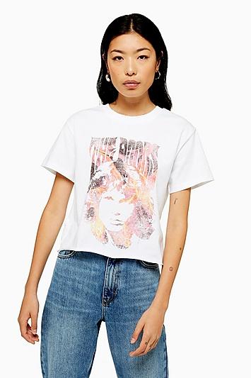 The Doors Crop T-shirt By And Finally
