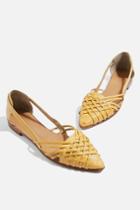Topshop Woven Point Shoes