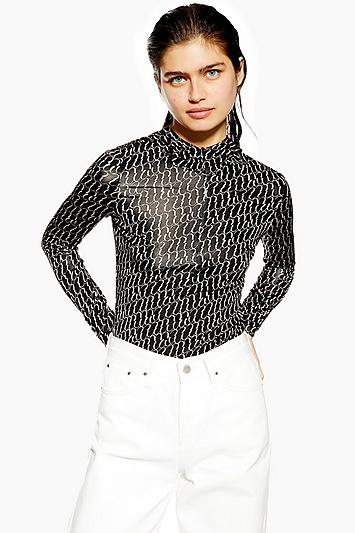 Topshop *slinky Hoodie By Boutique