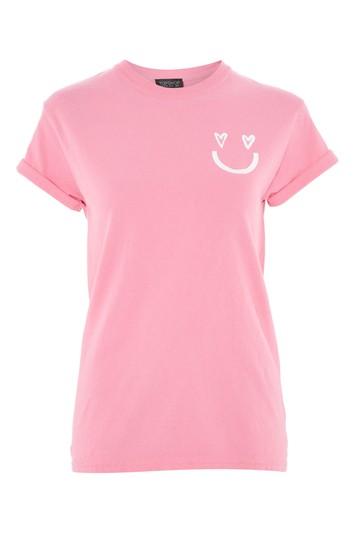 Topshop 'c'est La Vie' Motif T-shirt