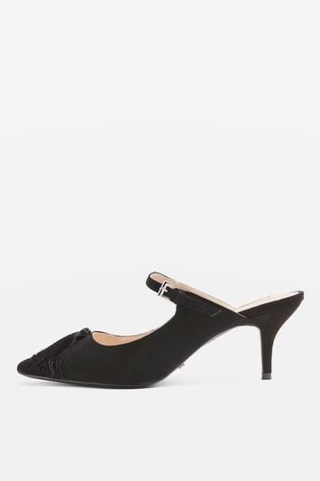 Topshop Jumbo Tassel Mules