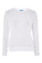 Topshop Transparent Sweatshirt By Adidas Originals
