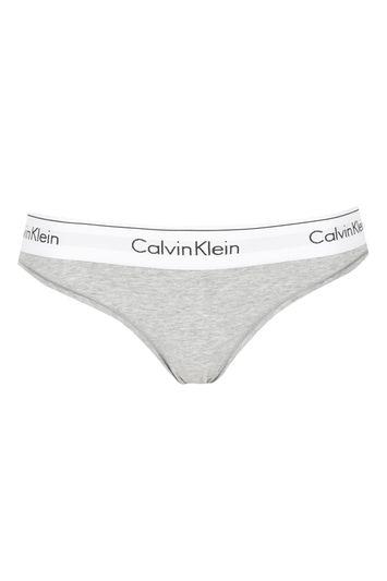 Topshop Modern Cotton Bikini Pants By Calvin Klein