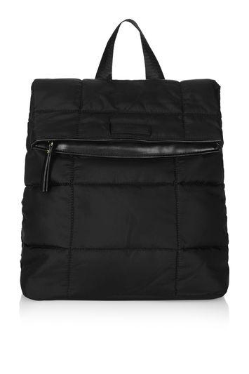 Topshop Quilted Nylon Backpack