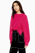 Topshop Deep Ribbed Knitted Jumper