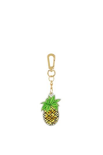 Topshop *pineapple Liquid Key Charm By Skinnydip