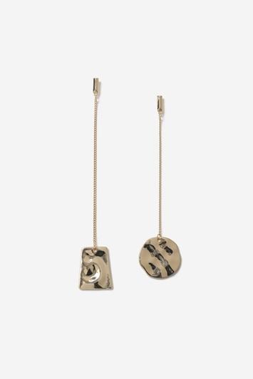 Topshop Circle And Oblong Earrings