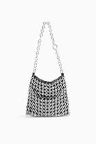 Topshop Surprise Silver Chain Shoulder Bag