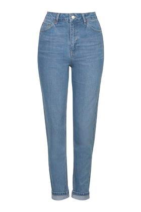 Topshop Moto Pretty Blue Mom Jeans