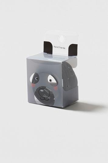 Topshop Panda Box Hair Ties