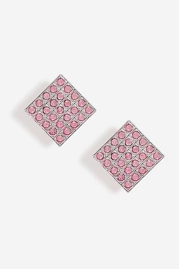 Topshop Square Gem Stud Earrings